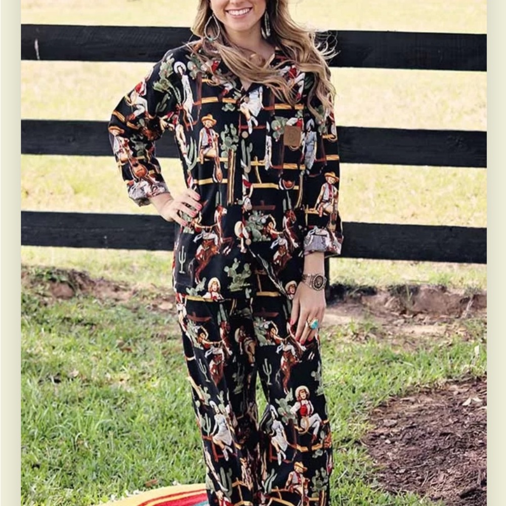 Black Floral